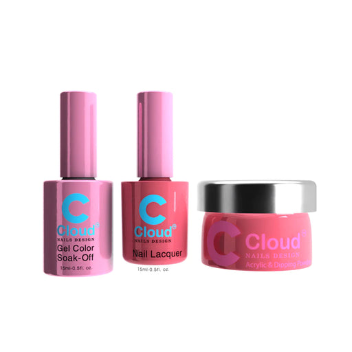 Chisel 3in1 Acrylic/Dipping Powder, Cloud Nail Design Collection, 112