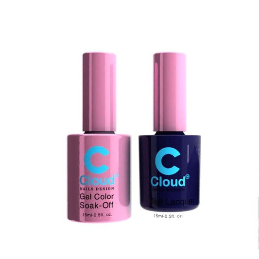 Chisel Nail Lacquer and Gel Polish, Cloud Nail Design Collection, 113, 0.5oz