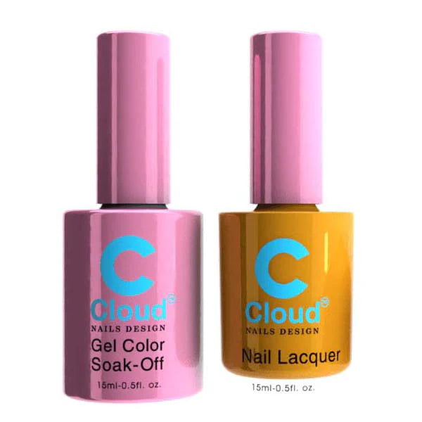 Chisel Nail Lacquer and Gel Polish, Cloud Nail Design Collection, 114, 0.5oz