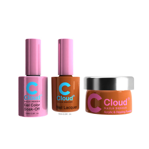 Chisel 3in1 Acrylic/Dipping Powder, Cloud Nail Design Collection, 115