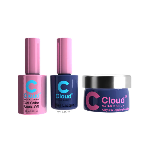 Chisel 3in1 Acrylic/Dipping Powder, Cloud Nail Design Collection, 116
