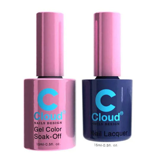 Chisel Nail Lacquer and Gel Polish, Cloud Nail Design Collection, 116, 0.5oz