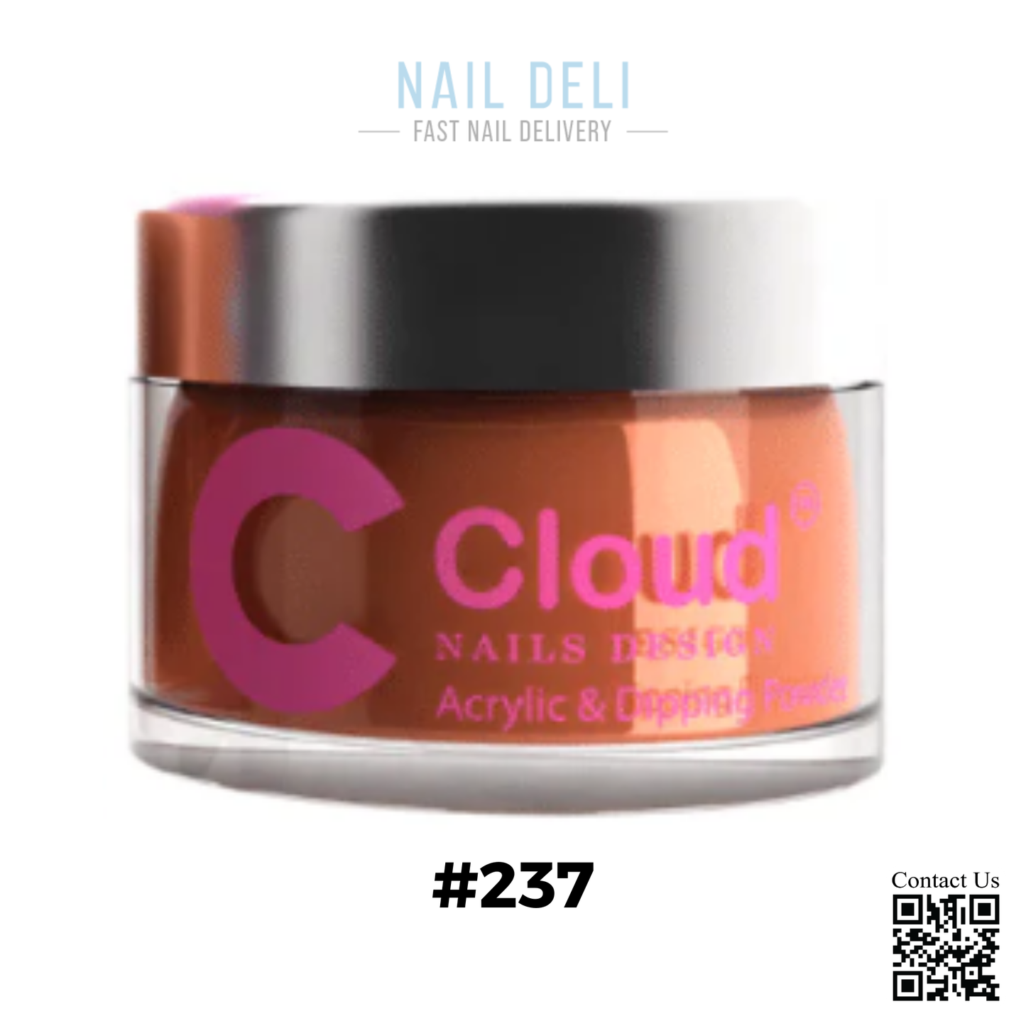 Chisel Cloud Acrylic/ Dipping Powder, Hawaii Collection, 2oz, 237