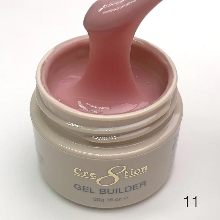 Cre8tion 1oz HEMA Free Overlay/Builder Gel in Jar (18 Colors) 000