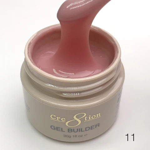Cre8tion 1oz HEMA Free Overlay/Builder Gel in Jar (18 Colors) - 011