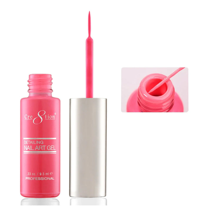 Cre8tion 0.33oz Detailing Nail Art Gel Collection - 011