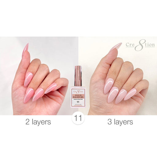 Cre8tion Gel - OVERLAY/BRUSH ON BUILDER 0.5oz, #011