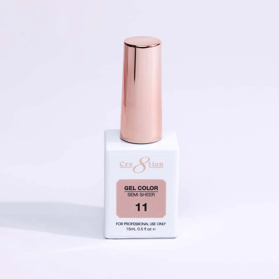 Cre8tion Gel 0.5oz - HEMA Free SEMI-SHEER Collection - 011