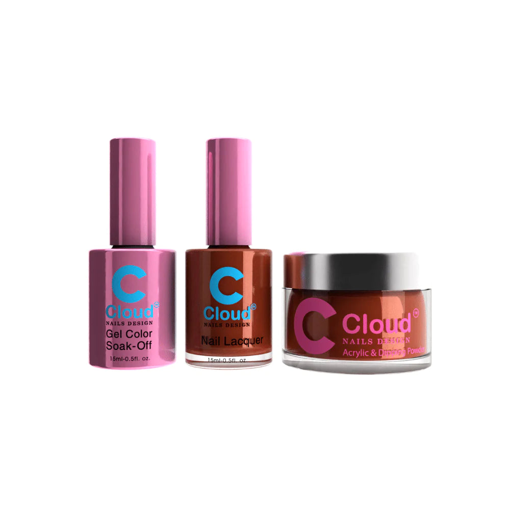 Chisel Cloud 4in1 Dipping Powder + Gel Polish + Nail Lacquer, Hawaii Collection, #124