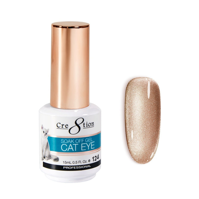 Cre8tion Cat Eye Gel, 124, 0.5oz