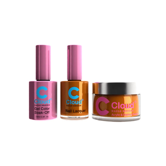 Chisel Cloud 4in1 Dipping Powder + Gel Polish + Nail Lacquer, Hawaii Collection, #125