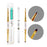 Cre8tion Duo Brush Gel and 3D Nail Art (Pk: 20 pcs/bag)