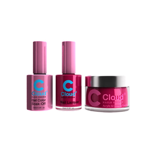 Chisel Cloud 4in1 Dipping Powder + Gel Polish + Nail Lacquer, Hawaii Collection, #128