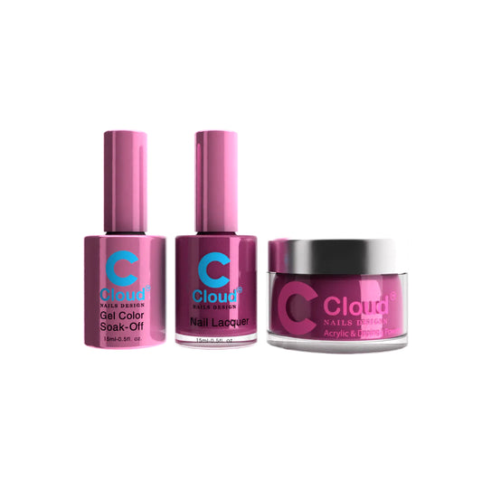 Chisel Cloud 4in1 Dipping Powder + Gel Polish + Nail Lacquer, Hawaii Collection, #129