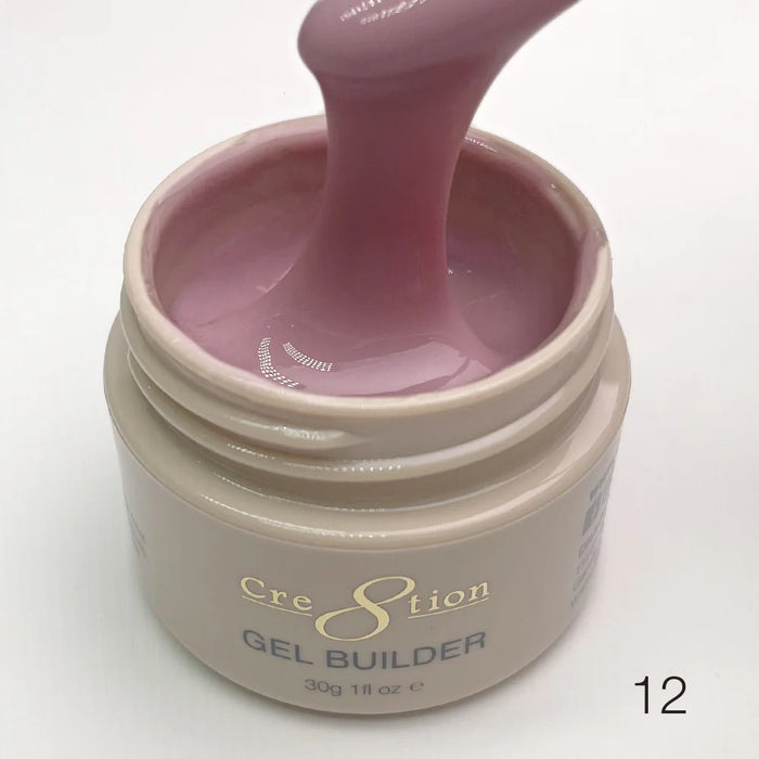 Cre8tion 1oz HEMA Free Overlay/Builder Gel in Jar (18 Colors) 000