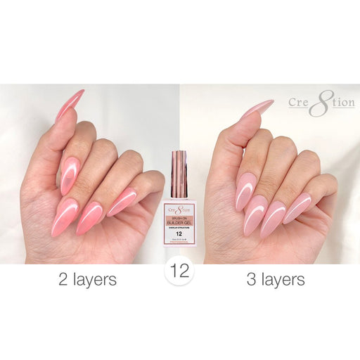 Cre8tion Gel - OVERLAY/BRUSH ON BUILDER 0.5oz, #012