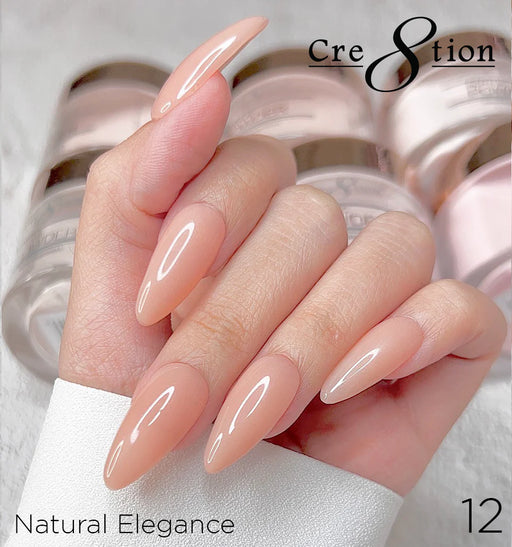 Cre8tion Acrylic Powder, NATURAL ELEGANCE Collection - 012
