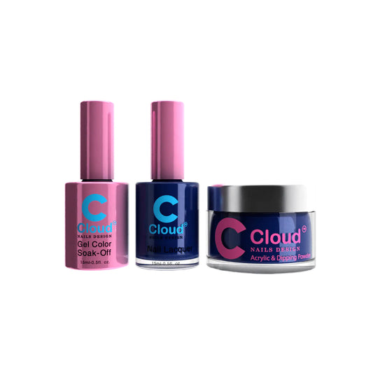 Chisel Cloud 4in1 Dipping Powder + Gel Polish + Nail Lacquer, Hawaii Collection, #132