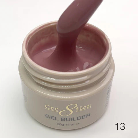 Cre8tion 1oz HEMA Free Overlay/Builder Gel in Jar (18 Colors) - 013