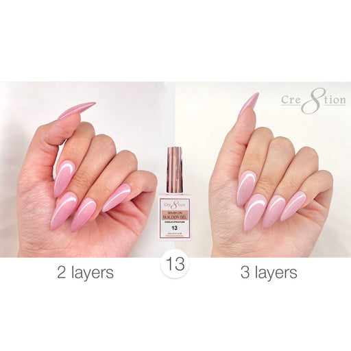 Cre8tion Gel - OVERLAY/BRUSH ON BUILDER 0.5oz, #013