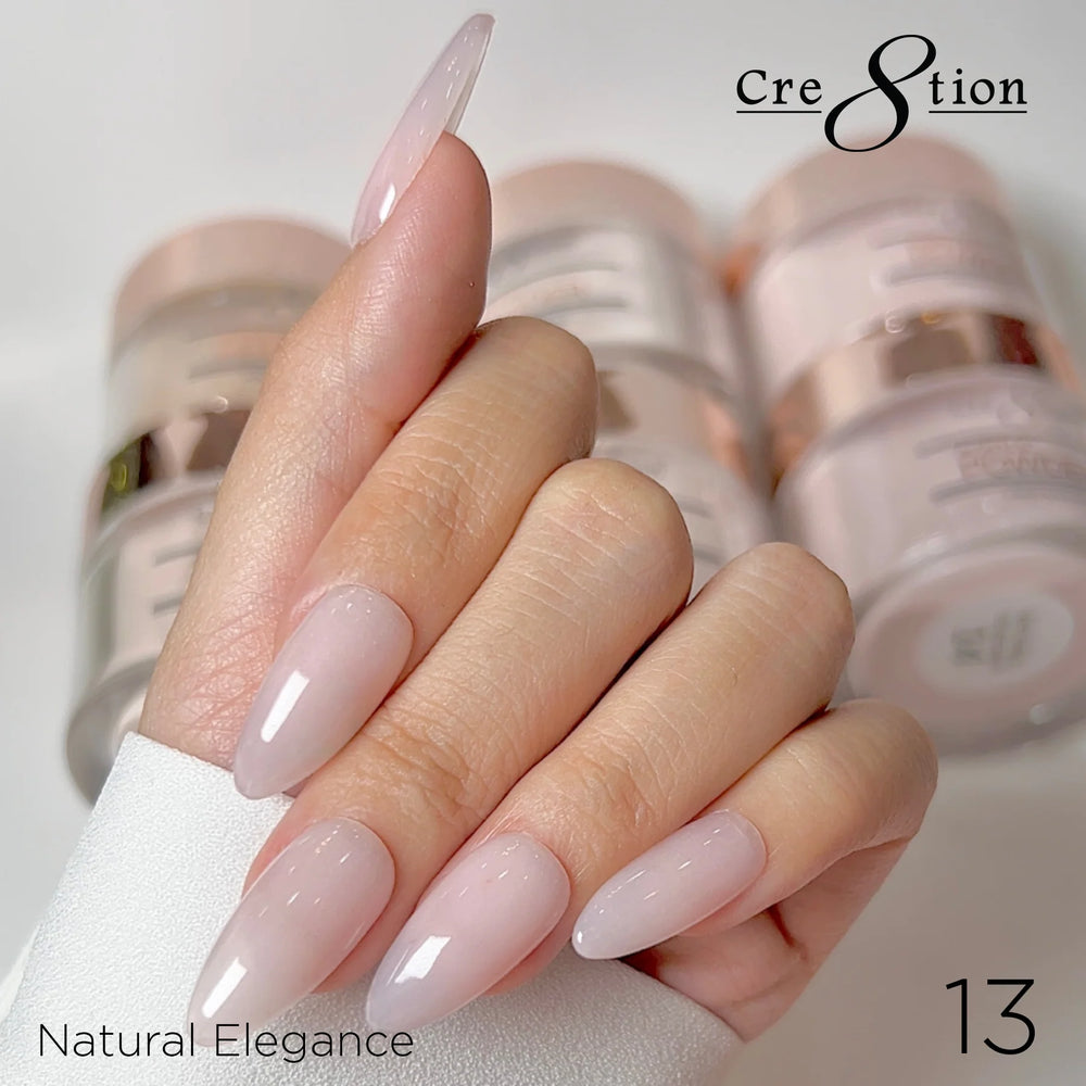 Cre8tion Acrylic Powder, NATURAL ELEGANCE Collection - 013