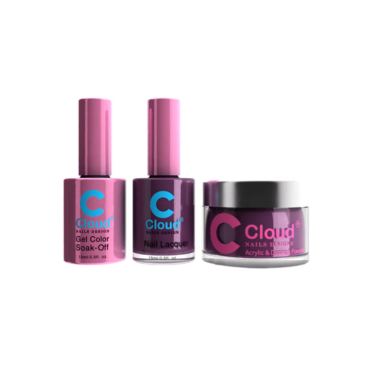 Chisel Cloud 4in1 Dipping Powder + Gel Polish + Nail Lacquer, Hawaii Collection, #140