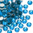 Cre8tion Rhinestone Nail Art - Peacock Blue (Pk: 80 pcs/pack) - SKU 1101-1028