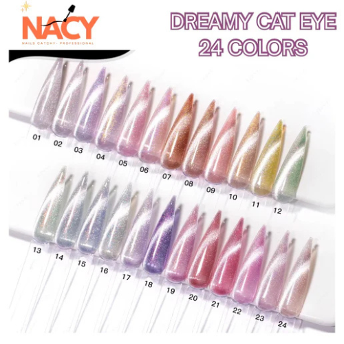 NACY 0.5oz DREAMY Cat Eye (24 Colors) Collection Full Line