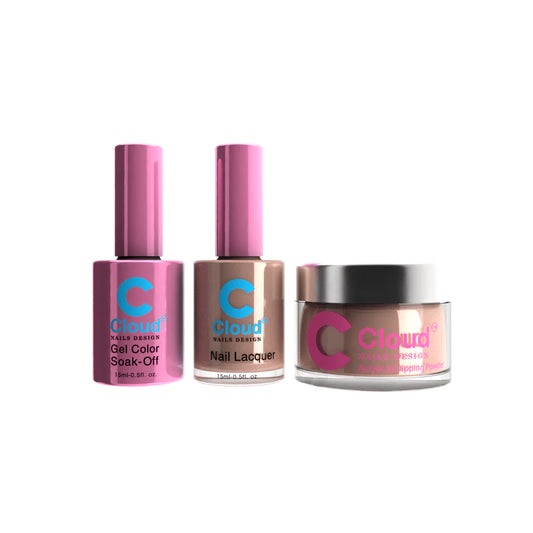 Chisel Cloud 4in1 Dipping Powder + Gel Polish + Nail Lacquer, Hawaii Collection, #151