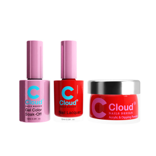 Chisel 4in1 Dipping Powder + Gel Polish + Nail Lacquer, Nail Design Collection, #015