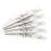 Cre8tion Premium White Nail Files Harbor Bridge, Grit 100/100, CASE (Pk: 50 pcs/pack, 30 packs/case)