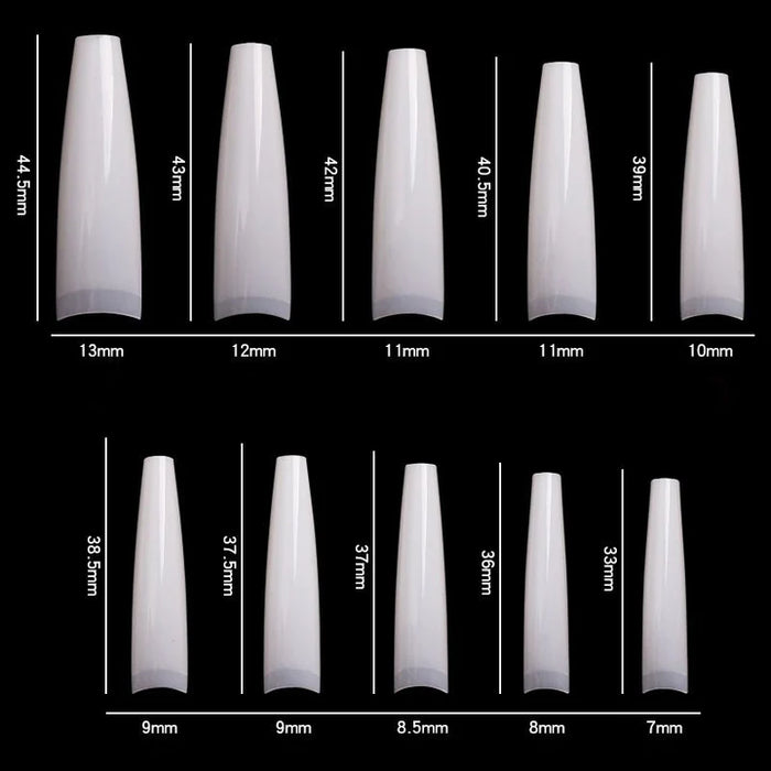 Cre8tion Special Shape - Natural Long Ballerina, #15 (Pk: 500 pcs/box, 100 boxes/case)