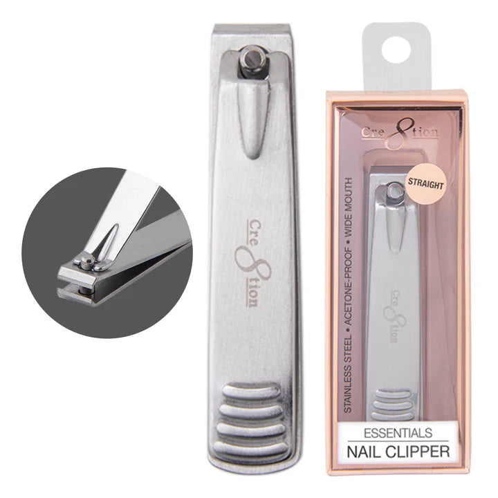Cre8tion High Quality Stainless Steel Clipper, STRAIGHT EDGE, (Pk: 24 pcs/box, 288 pcs/case)