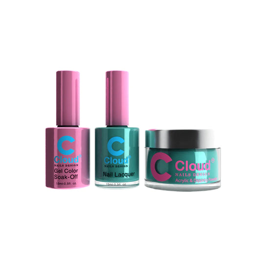 Chisel Cloud 4in1 Dipping Powder + Gel Polish + Nail Lacquer, Hawaii Collection, #161