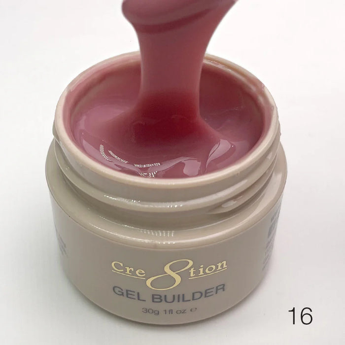 Cre8tion 1oz HEMA Free Overlay/Builder Gel in Jar (18 Colors) 000