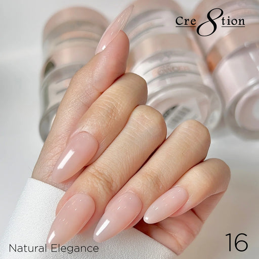 Cre8tion Acrylic Powder, NATURAL ELEGANCE Collection -  016