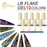 000 iGel LB 0.6oz Galaxy Flake GEL, Color List Note
