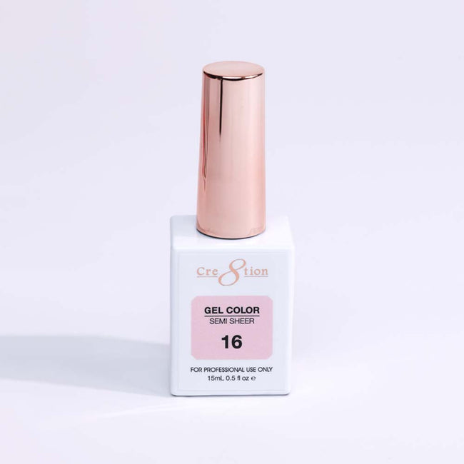 Cre8tion Gel 0.5oz - HEMA Free SEMI-SHEER Collection - 016