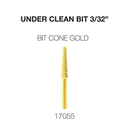 Cre8tion Under Clean 3/32" Bit Cone Gold, 17055 OK0222VD