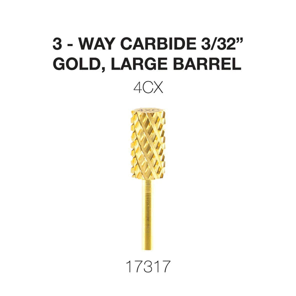 Cre8tion 3-way Carbide Gold, Large C4X 3/32", 17317 OK0225VD