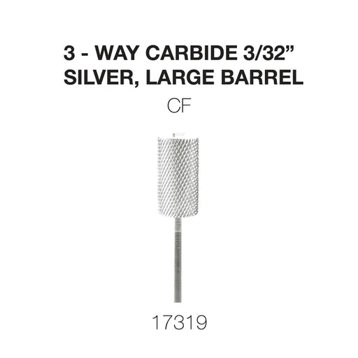 Cre8tion 3-way Carbide Silver, Large CF 3/32", 17319 OK0225VD