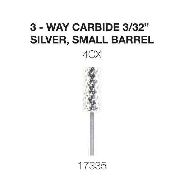 Cre8tion 3-way Carbide Silver, Small C4X 3/32", 17335 OK0225VD