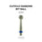 Cre8tion Cuticle Ball, Diamond, Coarse 3/32, 3mm