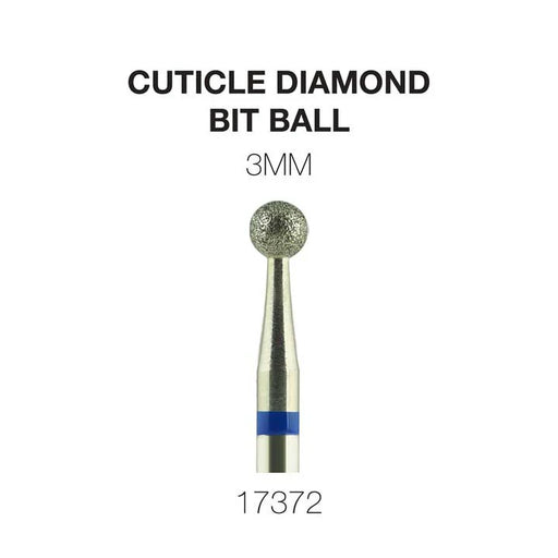 Cre8tion Cuticle Ball, Diamond, Coarse 3/32, 3mm