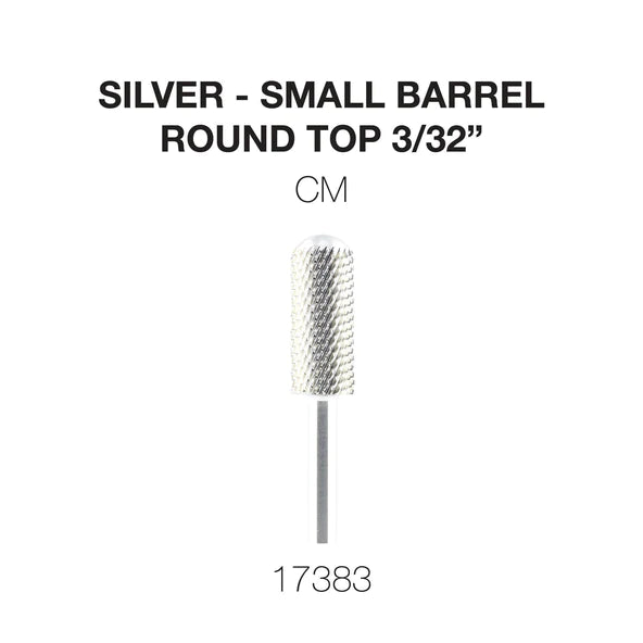 Cre8tion Silver Carbide - Small Barrel - Round Top - CM 3/32