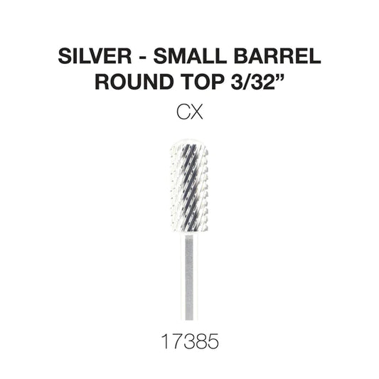 Cre8tion Carbide, Round Top Silver, Small, CX 3/32", 17385 OK0225VD