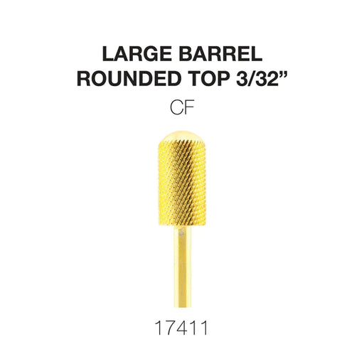 Cre8tion Carbide, Round Top Gold, Large Barrel, CF 3/32", 17411 OK0222VD