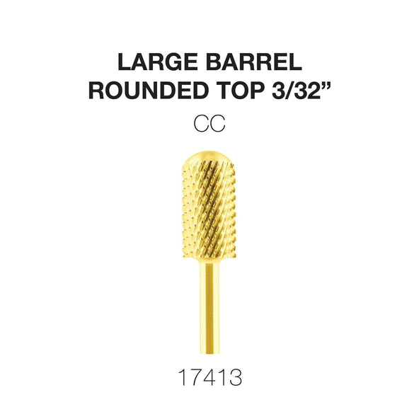 Cre8tion Carbide, Round Top Gold, Large Barrel, CC 3/32", 17413 OK0222VD