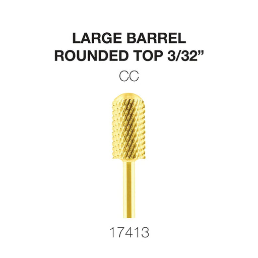 Cre8tion Carbide, Round Top Gold, Large Barrel, CC 3/32", 17413 OK0222VD