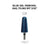 Cre8tion Blue Gel Removal Nail Filling Bit, X-COARSE, CX 3/32
